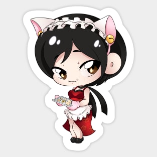 Cat maid ada Sticker